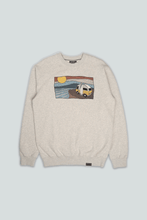 Indlæs billede til gallerivisning Trippin' Crewneck (Oatmeal Melange)