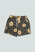 Indlæs billede til gallerivisning Sunflower Swim Shorts (Moonless Night)