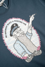 Indlæs billede til gallerivisning End of Discussion T-shirt (Blueberry)