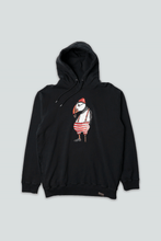 Indlæs billede til gallerivisning Atlantic Puffin Hoodie (Moonless Night)