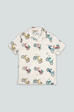 Indlæs billede til gallerivisning Puch Color Short Sleeve Shirt (Star White)