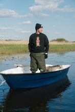 Indlæs billede til gallerivisning An Otter Coffee Crewneck (Moonless Night)