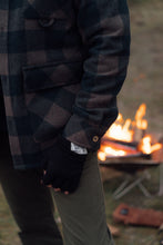 Indlæs billede til gallerivisning Birler Wool Jacket (Morel/Green Gables)