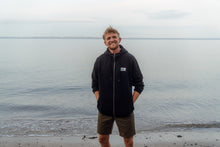 Indlæs billede til gallerivisning Simply Trippin' Zip Hoodie (Moonless Night)