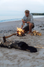 Indlæs billede til gallerivisning Ahoy! Mini Sun Camper T-shirt (Urban Chic/Star White)