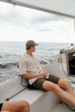 Indlæs billede til gallerivisning Coastline Short Sleeve Shirt (Offwhite)