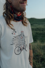 Indlæs billede til gallerivisning Beard on a Bike T-shirt (Star White)
