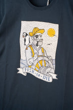 Indlæs billede til gallerivisning Seaparrot and Shipster T-shirt (Blueberry)