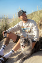 Indlæs billede til gallerivisning Trippin' Crewneck (Oatmeal Melange)