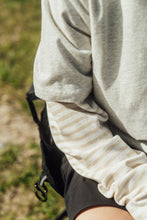 Indlæs billede til gallerivisning Ahoy! Mini Forest Camper T-shirt (Oatmeal Melange/Star White)