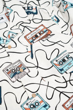 Indlæs billede til gallerivisning Roadtrip Mixtape Short Sleeve Shirt (Star White)