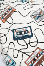 Indlæs billede til gallerivisning Roadtrip Mixtape Short Sleeve Shirt (Star White)