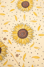 Indlæs billede til gallerivisning Sunflower Short Sleeve Shirt (Anise Flower)