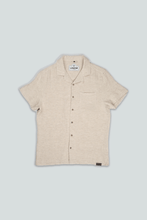 Indlæs billede til gallerivisning Coastline Short Sleeve Shirt (Offwhite)
