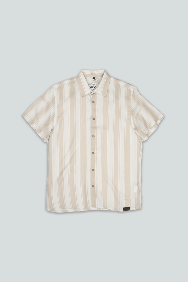 Roadline Short Sleeve Shirt (Oatmeal Melange)