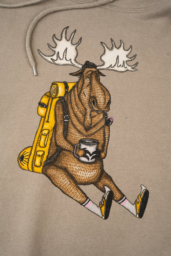 Snooze Moose Hoodie