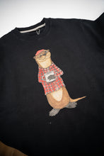 Indlæs billede til gallerivisning An Otter Crewneck (Moonless Night)
