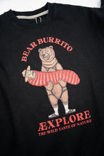 Indlæs billede til gallerivisning Bear Burrito Crewneck (Moonless Night)
