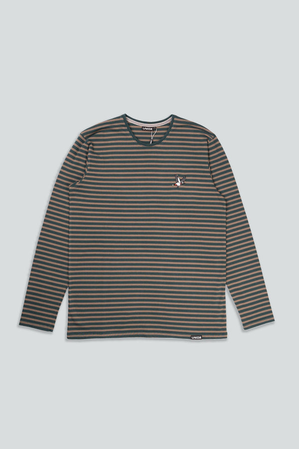 Ahoy! Mini Flying Woodpecker LS T-shirt