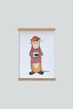 Indlæs billede til gallerivisning An Otter Coffee Plakat
