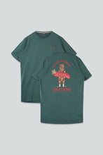 Indlæs billede til gallerivisning Bear Burrito T-shirt (Green Gables)
