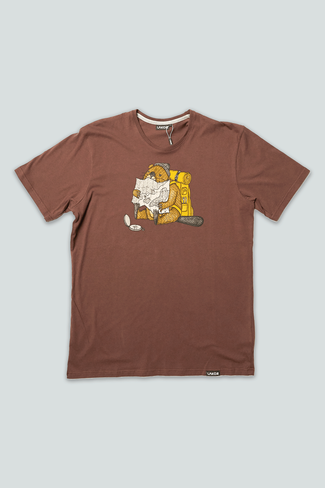 Beaver Break T-shirt (Chicory Coffee)