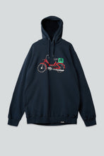 Indlæs billede til gallerivisning Red Maxi Hoodie (Blueberry)
