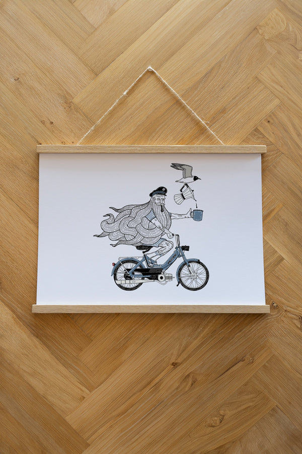 Coffee On The Go Plakat