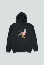Indlæs billede til gallerivisning Seaborn Seagull Hoodie (Moonless Night)

