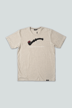Indlæs billede til gallerivisning Lakridspibe T-shirt (Oatmeal Melange)

