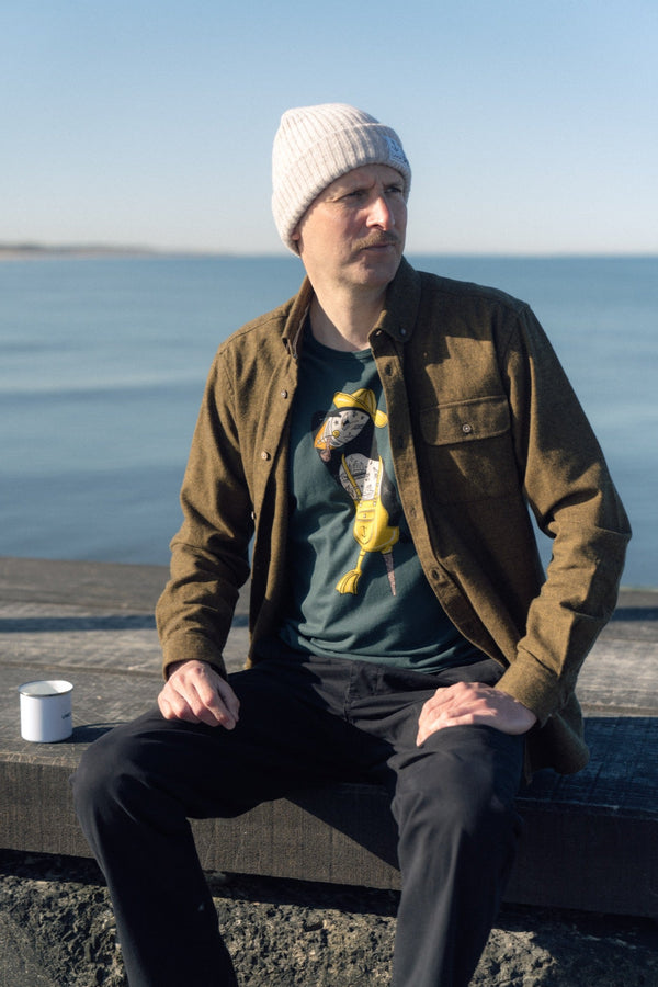 Seaparrot Seaman T-shirt (Green Gables)