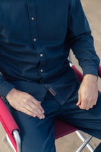 Indlæs billede til gallerivisning Plain Dal Shirt (Blueberry)

