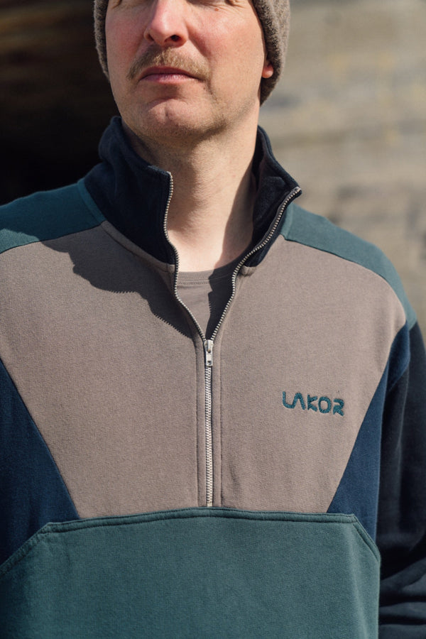 Colorblock Half Zip