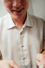 Indlæs billede til gallerivisning Roadline Short Sleeve Shirt (Oatmeal Melange)
