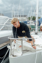 Indlæs billede til gallerivisning Sunshine Seagull Crewneck (Moonless Night)
