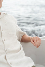 Indlæs billede til gallerivisning Coastline Short Sleeve Shirt (Offwhite)
