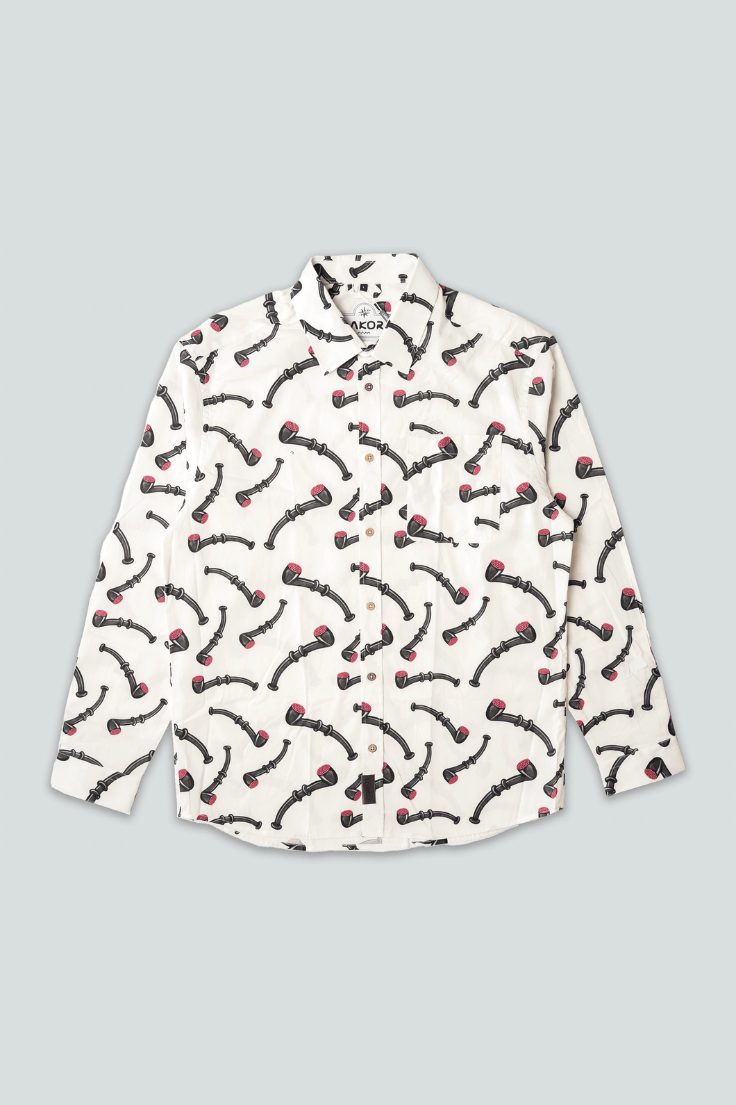 Lakridspibe LS Shirt (Off White)