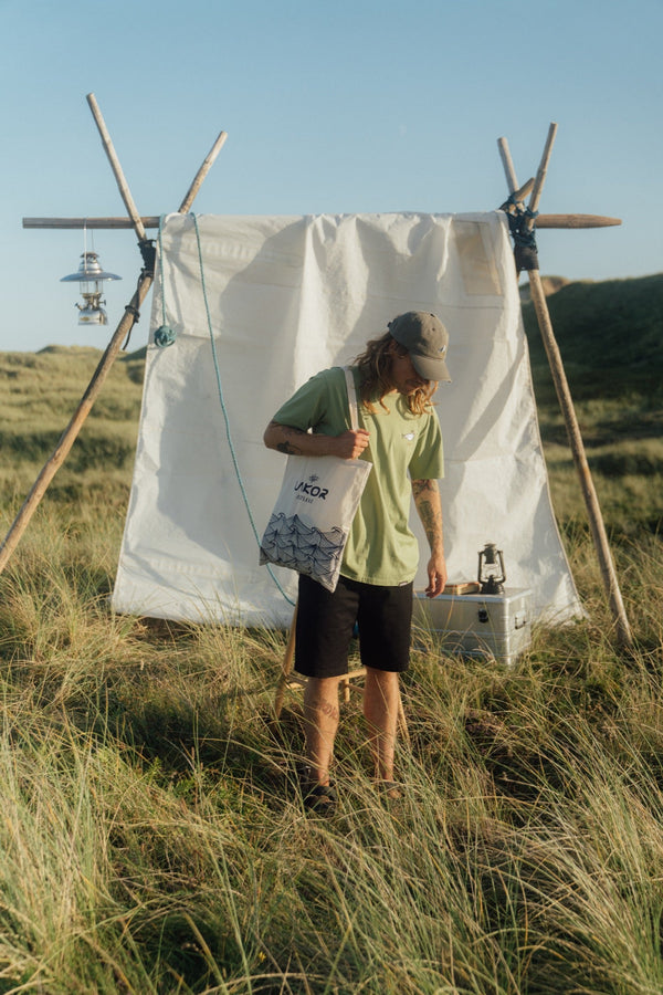 Mini Sunglass Seagull T-shirt (Mosstone)