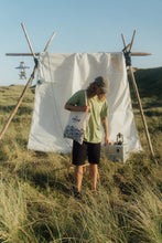 Indlæs billede til gallerivisning Mini Sunglass Seagull T-shirt (Mosstone)
