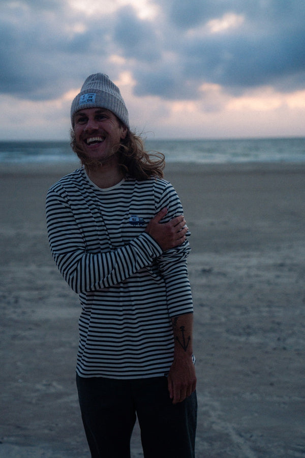 Ahoy! Mini Ocean Camper T-shirt (Blueberry/Star White)