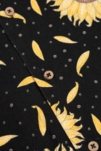 Indlæs billede til gallerivisning Sunflower Short Sleeve Shirt (Moonless Night)
