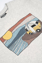 Indlæs billede til gallerivisning Trippin&#39; Crewneck (Oatmeal Melange)
