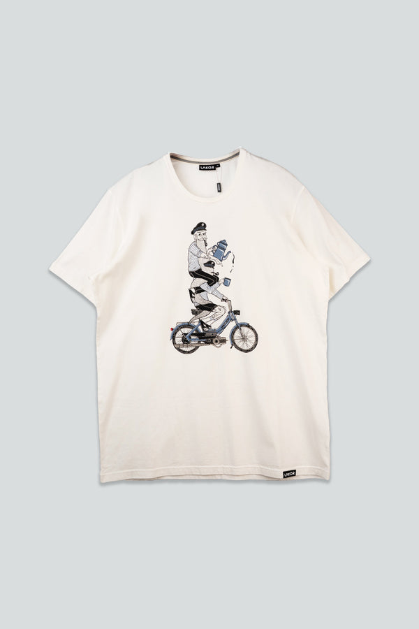 Hitching A Ride T-shirt (Star White)