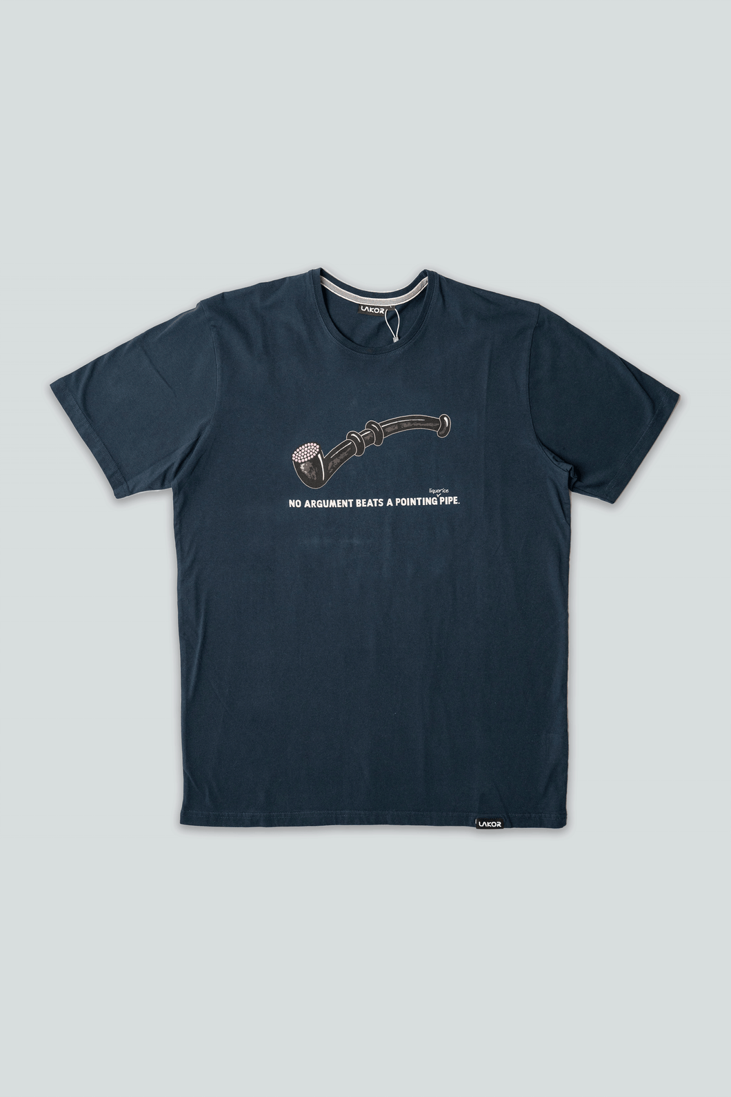 Lakridspibe T-shirt (Blueberry)