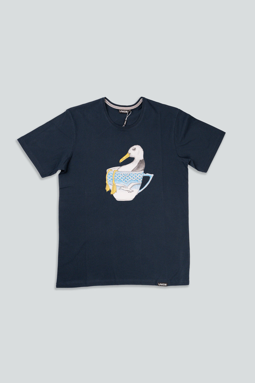 Seagull in a Cup T-shirt (Blueberry)