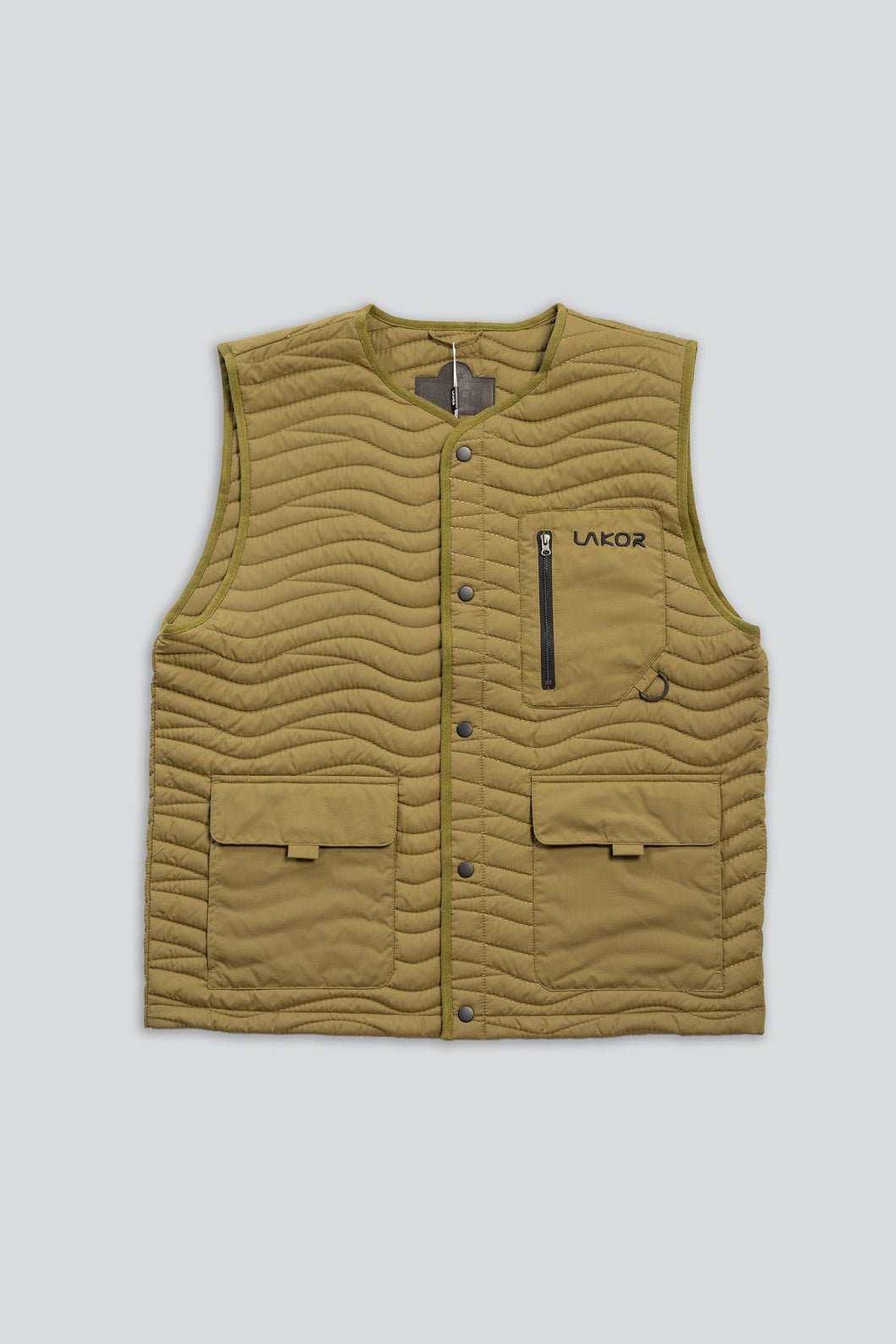 Seaway Quilted Vest (Fir Green)
