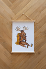 Indlæs billede til gallerivisning Snooze Moose Plakat
