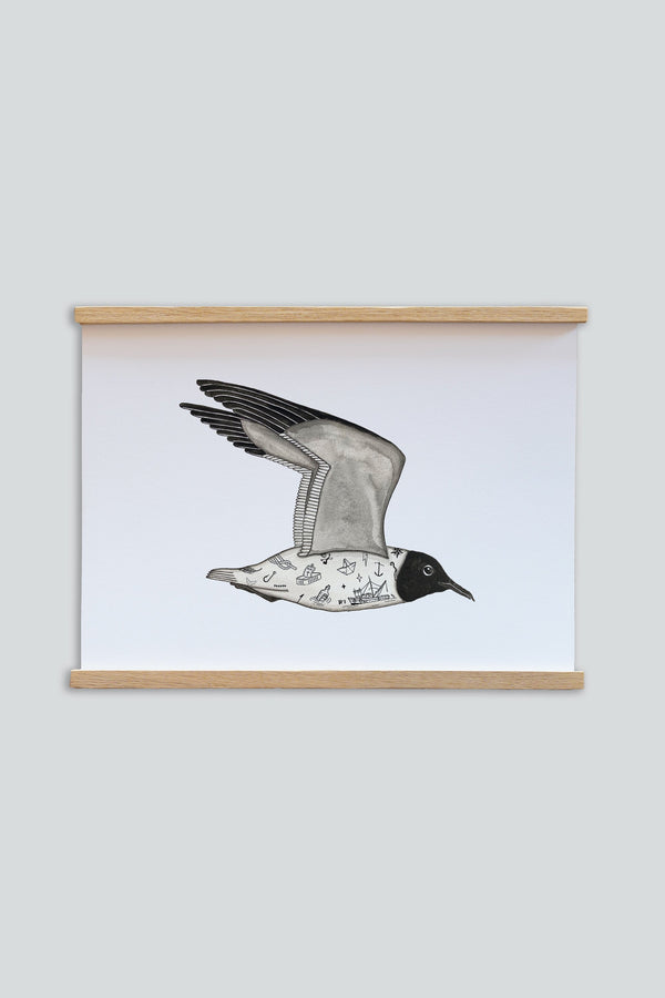 Tattooed Seagull Plakat