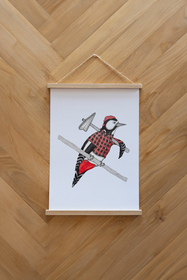 Woodpecker Plakat