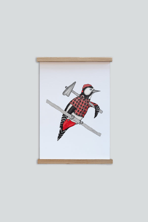 Woodpecker Plakat